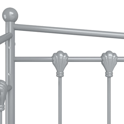 Sofa Bed Frame | Grey | Powder-coated metal | 90x200 cm mattress size