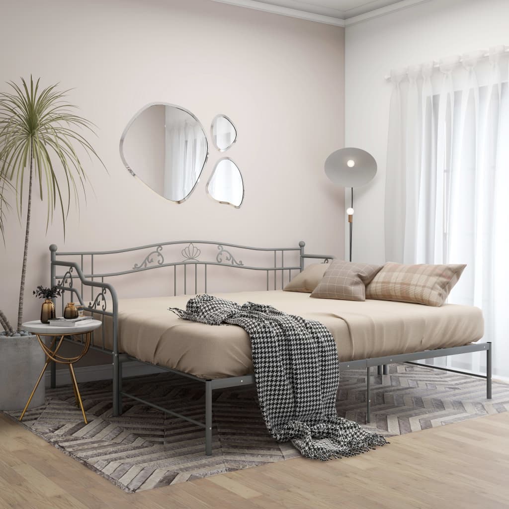 Sofa Bed Frame | Grey | Powder-coated metal