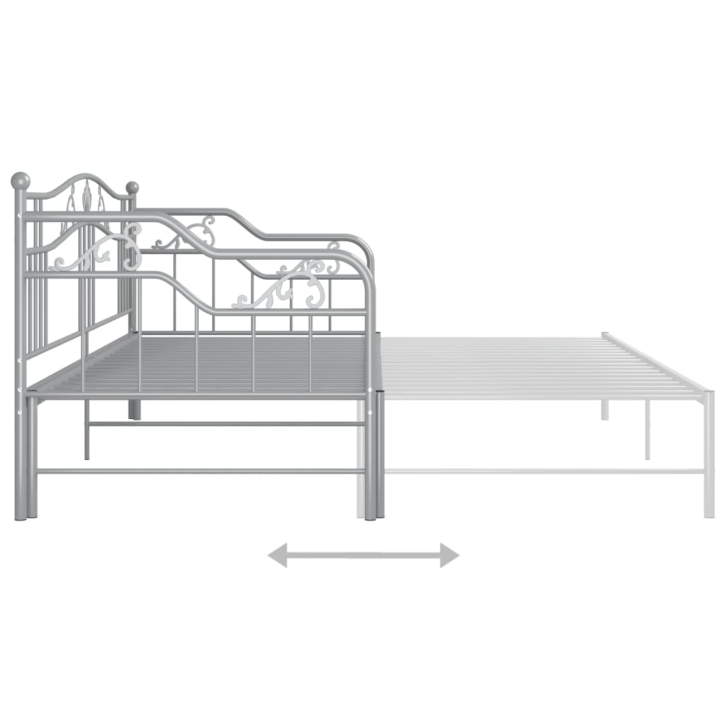 Sofa Bed Frame | Grey | Powder-coated metal