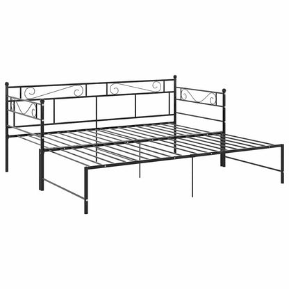 Sofa Bed Frame | Black | Powder-Coated Metal | Pull-Out | Sofa Bed Frame