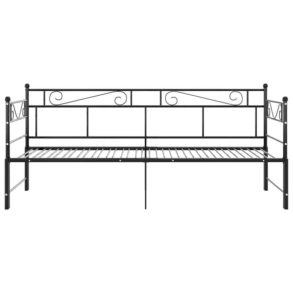 Sofa Bed Frame | Black | Powder-Coated Metal | Pull-Out | Sofa Bed Frame