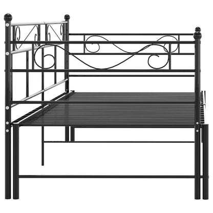 Sofa Bed Frame | Black | Powder-Coated Metal | Pull-Out | Sofa Bed Frame