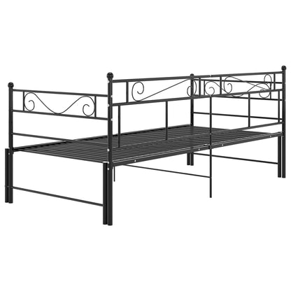 Sofa Bed Frame | Black | Powder-Coated Metal | Pull-Out | Sofa Bed Frame