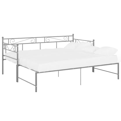 Sofa Bed Frame | Grey | Powder-coated metal | Single and Double