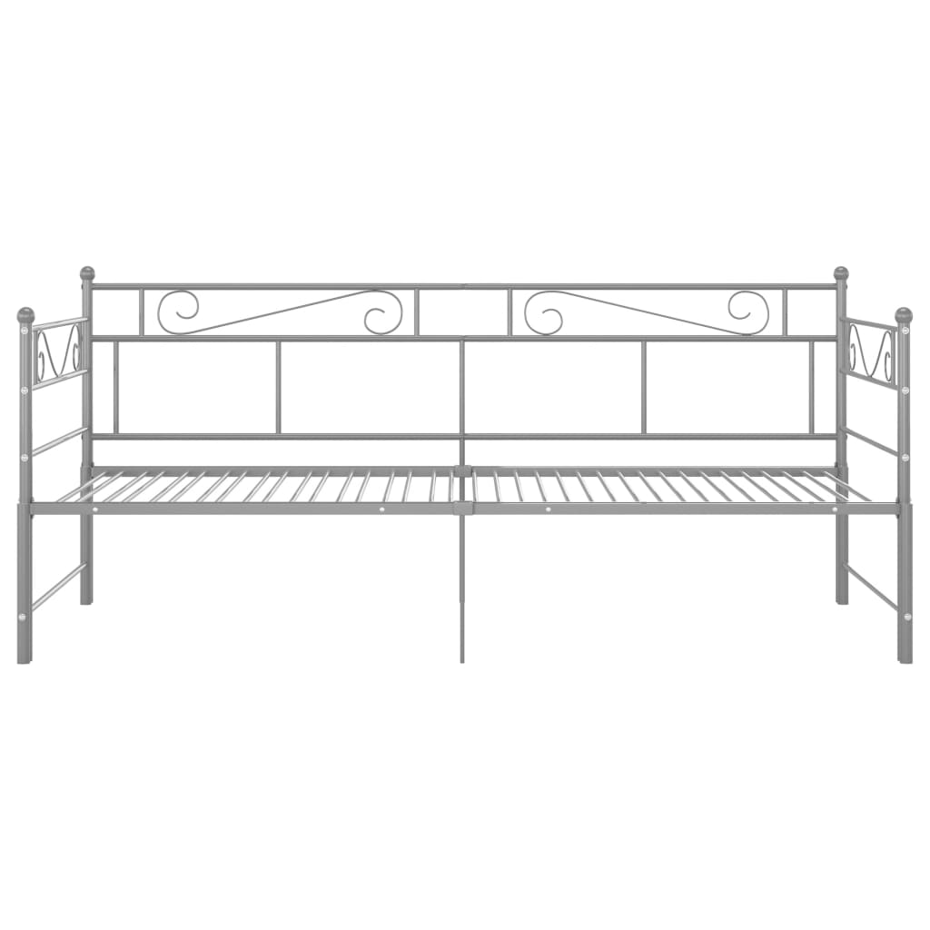 Sofa Bed Frame | Grey | Powder-coated metal | Single and Double