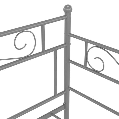 Sofa Bed Frame | Grey | Powder-coated metal | Single and Double