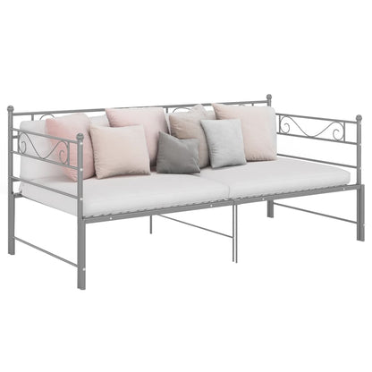 Sofa Bed Frame | Grey | Powder-coated metal | Single and Double