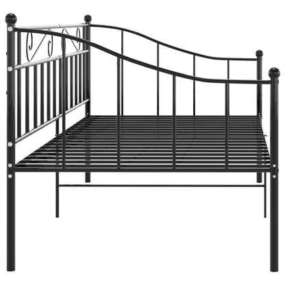 Sofa Bed Frame | Black | Powder-coated metal | Single