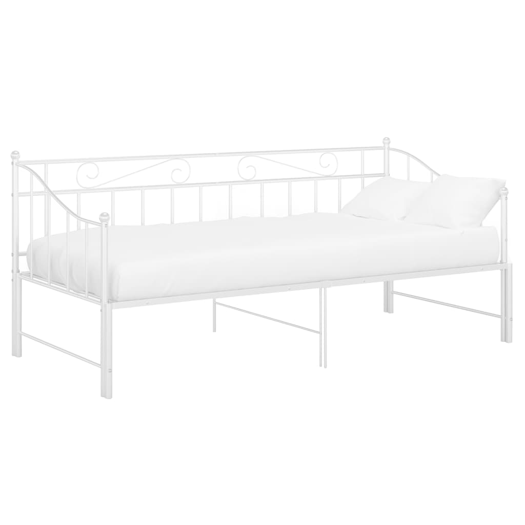 Sofa Bed Frame | White | Powder-coated metal