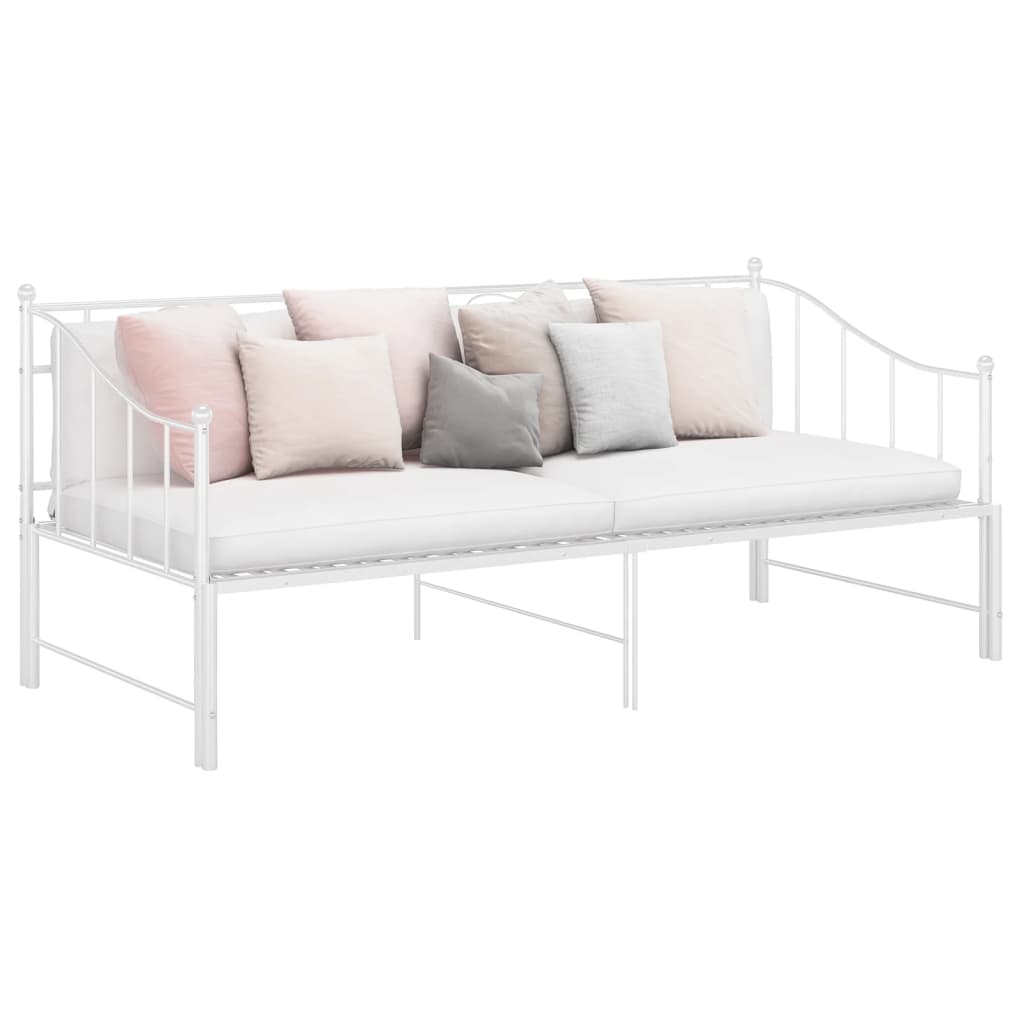 Sofa Bed Frame | White | Powder-coated metal