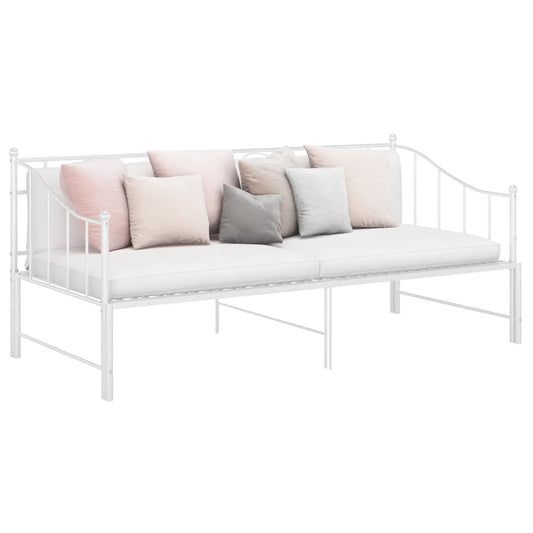 Sofa Bed Frame | White | Powder-coated metal