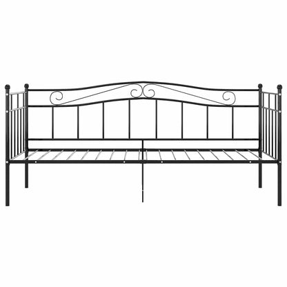 Sofa Bed Frame | Black | Powder-coated metal | Single