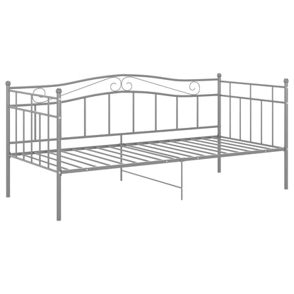 Sofa Bed Frame | Grey | Powder-coated metal | Single