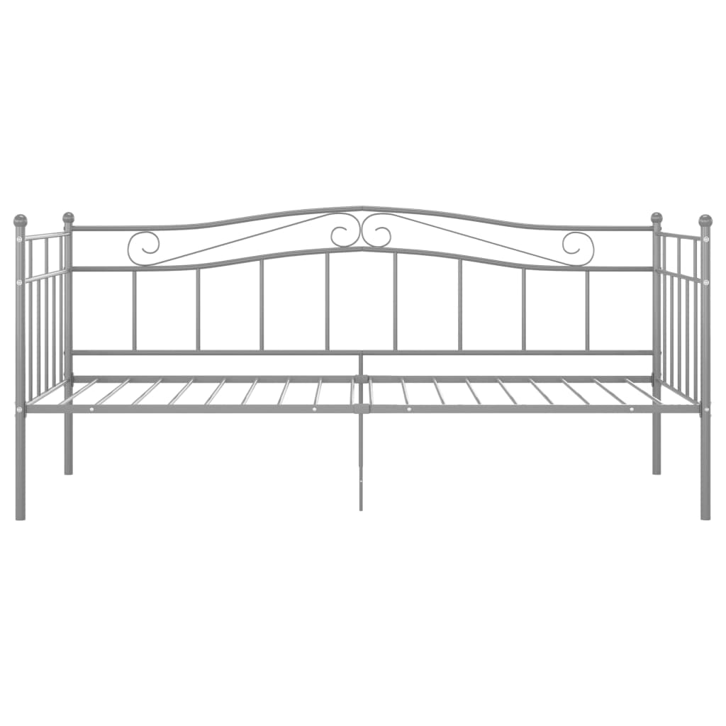 Sofa Bed Frame | Grey | Powder-coated metal | Single