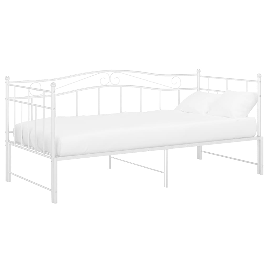Sofa Bed Frame | White | Powder-coated metal | Standard