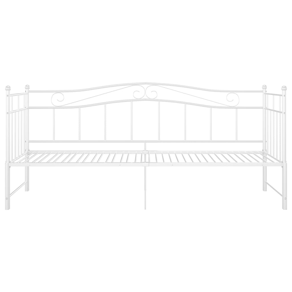 Sofa Bed Frame | White | Powder-coated metal | Standard