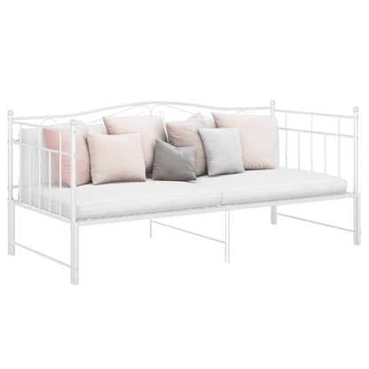 Sofa Bed Frame | White | Powder-coated metal | Standard