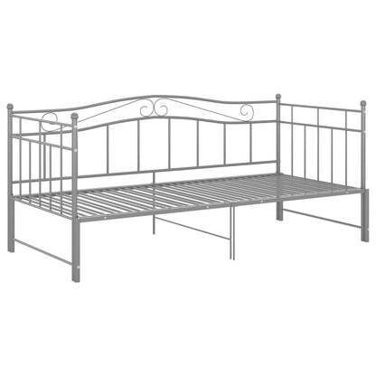Sofa Bed Frame | Grey | Powder-coated metal | 206.5 x 185 x 89.5 cm