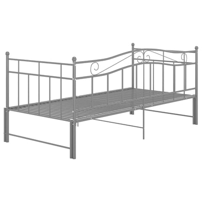 Sofa Bed Frame | Grey | Powder-coated metal | 206.5 x 185 x 89.5 cm