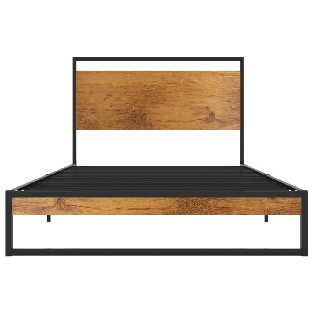Bed Frame without Mattress Metal 90x200 cm