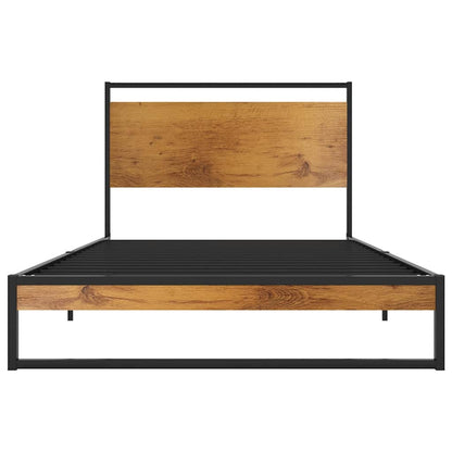 Bed Frame without Mattress Metal 100x200 cm