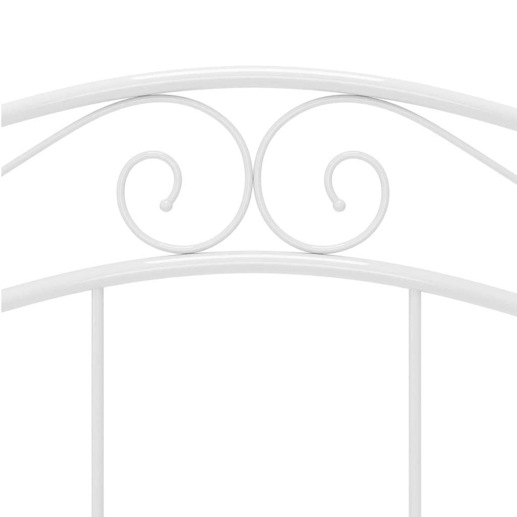 Bed Frame | White | Powder-coated metal | Double | Bed Frame