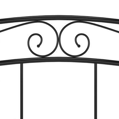 Bed Frame | Black | Powder-coated metal | Super King | Durable