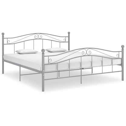 Bed Frame | Grey | Powder-coated metal | Super King | Tough | Bed Frame