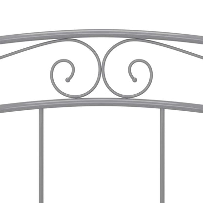 Bed Frame | Grey | Powder-coated metal | Super King | Tough | Bed Frame