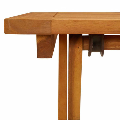 313595 vidaXL Folding Garden Table 60x60x75 cm Solid Acacia Wood
