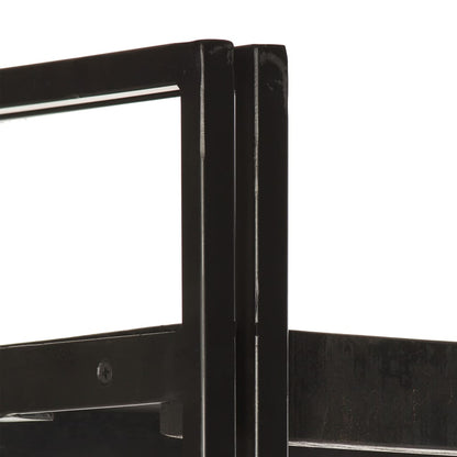 Bookcase | Black | Solid rough mango wood | Medium | Durable | Bookcase