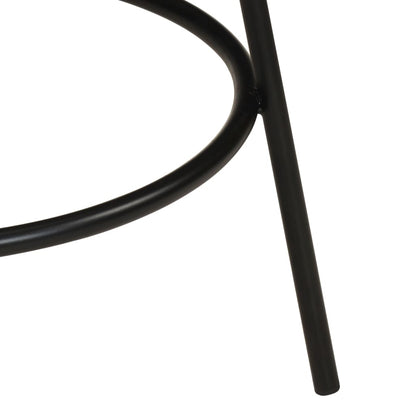 Modern bar stools made from solid mango wood, suitable for both indoor and outdoor entertaining.