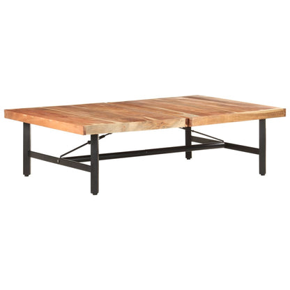 320655 vidaXL Coffee Table 142x90x42 cm Solid Acacia Wood