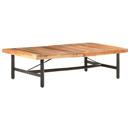 320655 vidaXL Coffee Table 142x90x42 cm Solid Acacia Wood