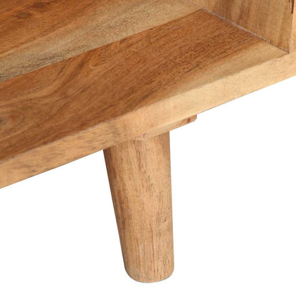 322665 vidaXL TV Cabinet 115x30x39 cm Solid Acacia Wood