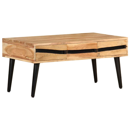 322676 vidaXL Coffee Table 88x50x42 cm Solid Acacia Wood