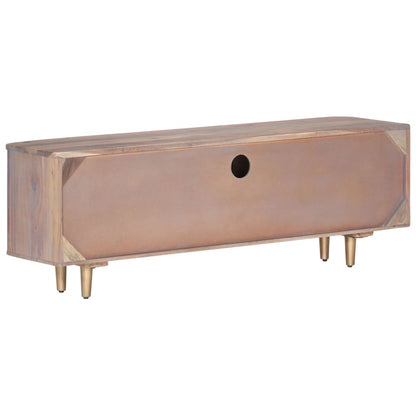 322684 vidaXL TV Cabinet 118x30x40 cm Solid Acacia Wood