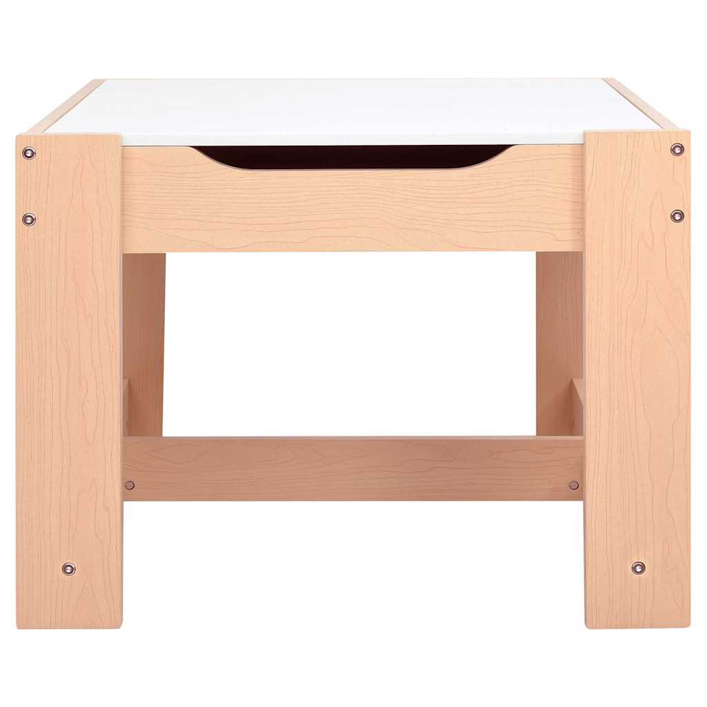 80284 vidaXL Children's Table with 2 Chairs MDF