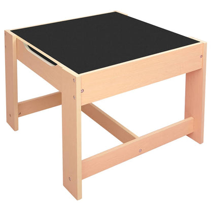 80284 vidaXL Children's Table with 2 Chairs MDF