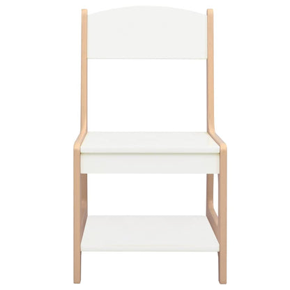 80284 vidaXL Children's Table with 2 Chairs MDF