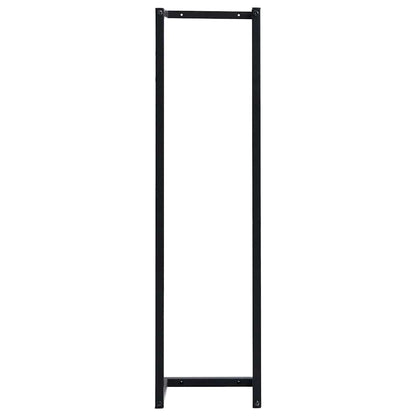 Towel Rack Black 25x20x95 cm Iron