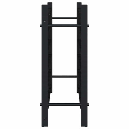 325921 vidaXL Wine Rack for 36 Bottles Black Iron