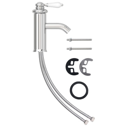 Bathroom Basin Faucet Chromed Finish 130x180 mm