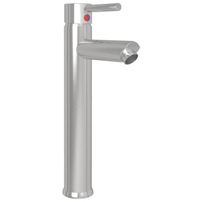 Bathroom Mixer Tap Silver 12x30 cm