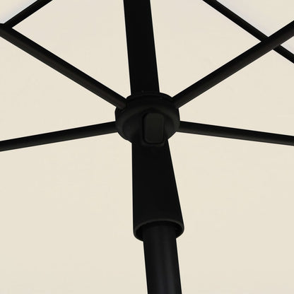 Garden Parasol | Sand | Fabric (100% polyester), Steel | 210x140 cm