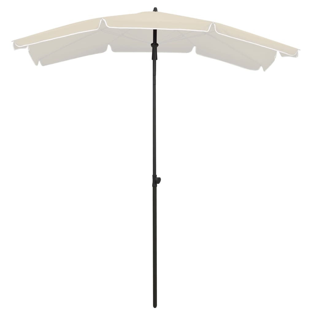 Garden Parasol | Sand | Fabric (100% polyester), steel | Medium