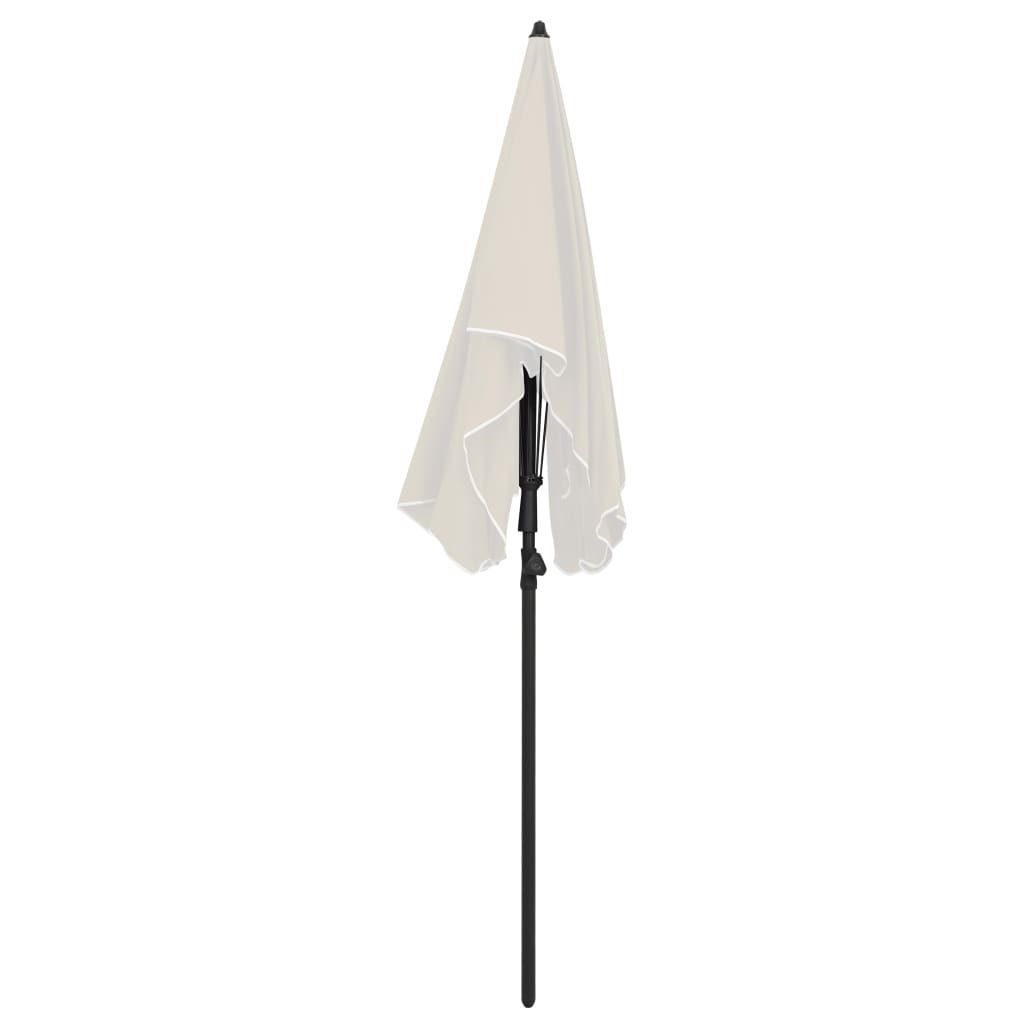 Garden Parasol | Sand | Fabric (100% polyester), steel | Medium