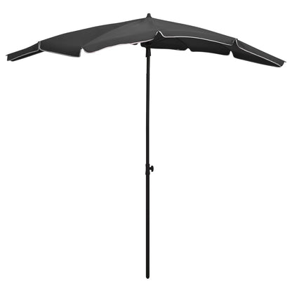 Garden Parasol | Anthracite | Polyester, Steel | Large |  Tiltable