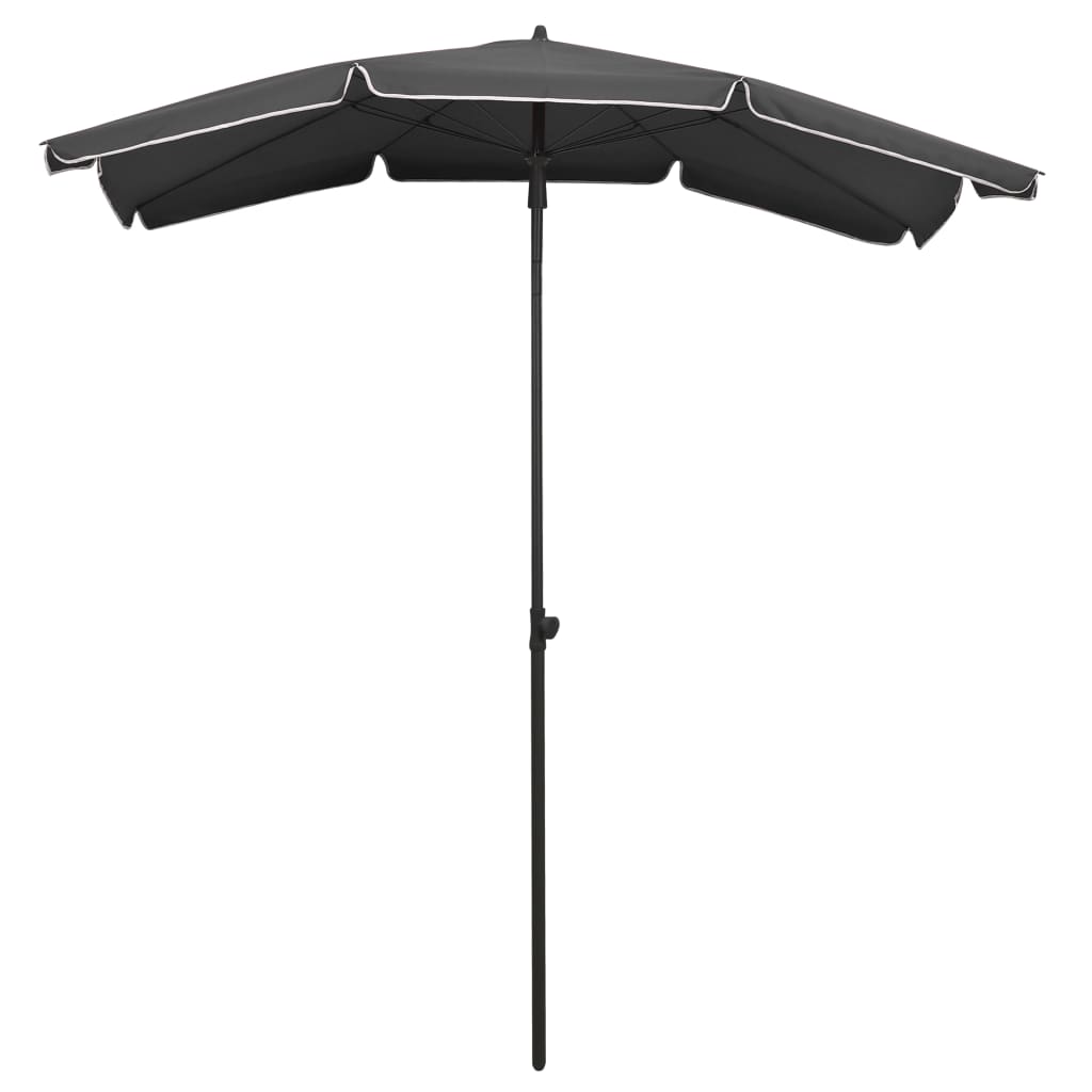 Garden Parasol | Anthracite | Polyester, Steel | Large |  Tiltable
