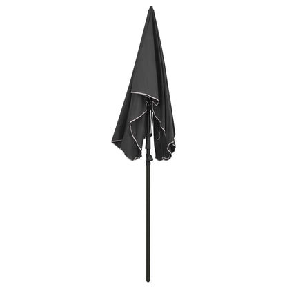 Garden Parasol | Anthracite | Polyester, Steel | Large |  Tiltable